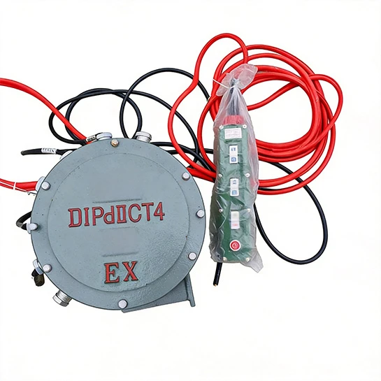 Explosion-proof wire rope electric hoist